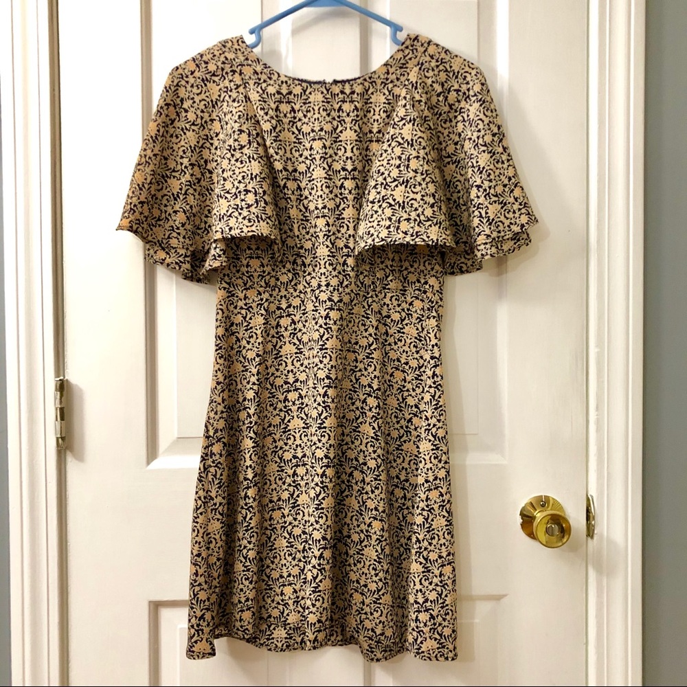 Cute UO Ruffle Sleeves Dress